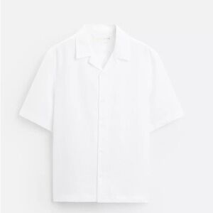 Classic White Men's Shirt